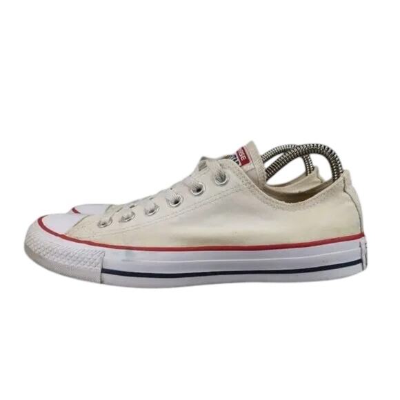 Converse Shoes Womens 8 Sneakers Chuck Taylor All Star Low Canvas Casual White - Picture 6 of 12